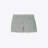 Pantaloncini in popeline di cotone stampato Pantaloncini in popeline di cotone stampato