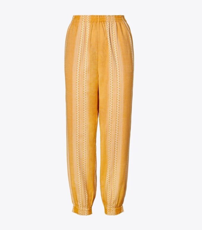 Pantaloni a righe con caviglia stretta Pantaloni a righe con caviglia stretta