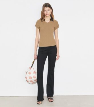 Pantaloni a zampa compressivi