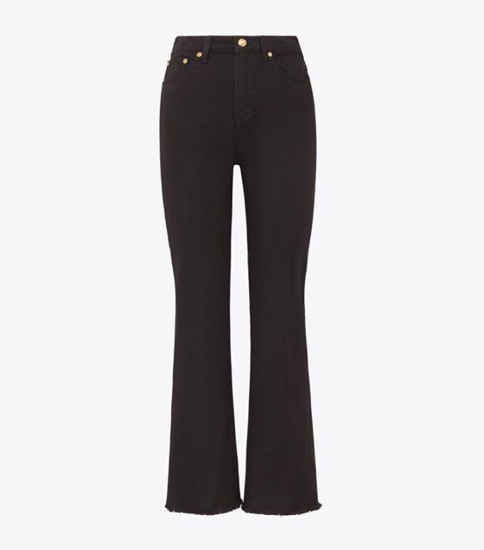 Pantaloni bootcut in denim Pantaloni bootcut in denim
