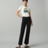 Pantaloni bootcut in denim Pantaloni bootcut in denim