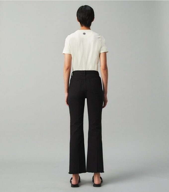 Pantaloni bootcut in denim Pantaloni bootcut in denim