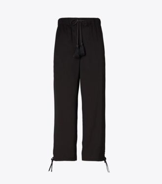 Pantaloni cropped con lacci Pantaloni cropped con lacci