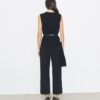 Pantaloni cropped in crêpe Pantaloni cropped in crêpe
