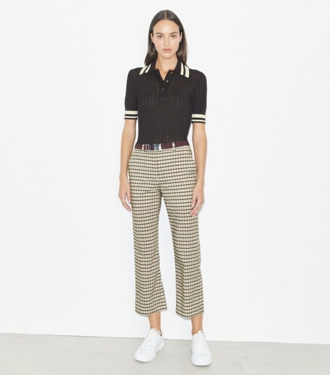 Pantaloni da golf a quadri Pantaloni da golf a quadri