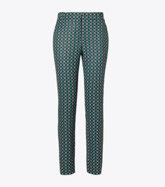 Pantaloni da golf in twill tecnico stampato Pantaloni da golf in twill tecnico stampato
