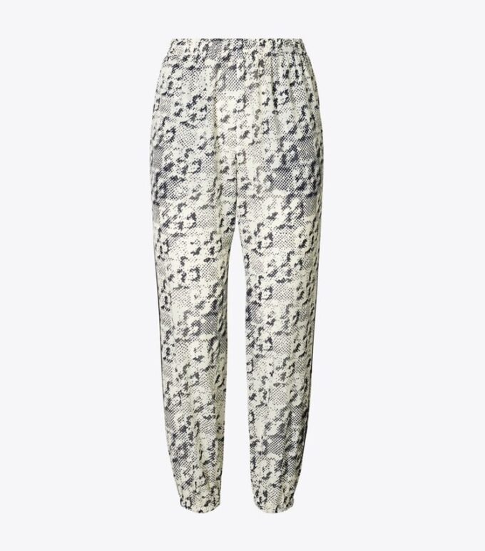 Pantaloni da spiaggia in seta