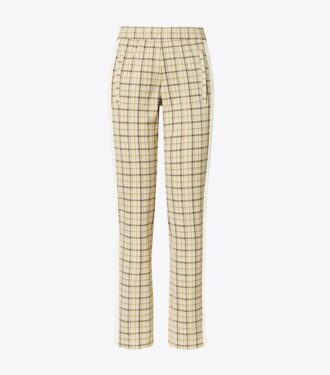 Pantaloni da tuta in maglia doppia tinta in filo Pantaloni da tuta in maglia doppia tinta in filo