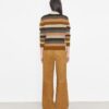 Pantaloni in pelle scamosciata dalla vestibilità comoda Pantaloni in pelle scamosciata dalla vestibilità comoda
