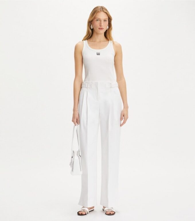 Pantaloni in twill di cotone Pantaloni in twill di cotone