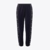 Pantaloni jogging in velluto con logo T Pantaloni jogging in velluto con logo T