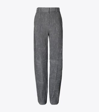 Pantaloni larghi in lana
