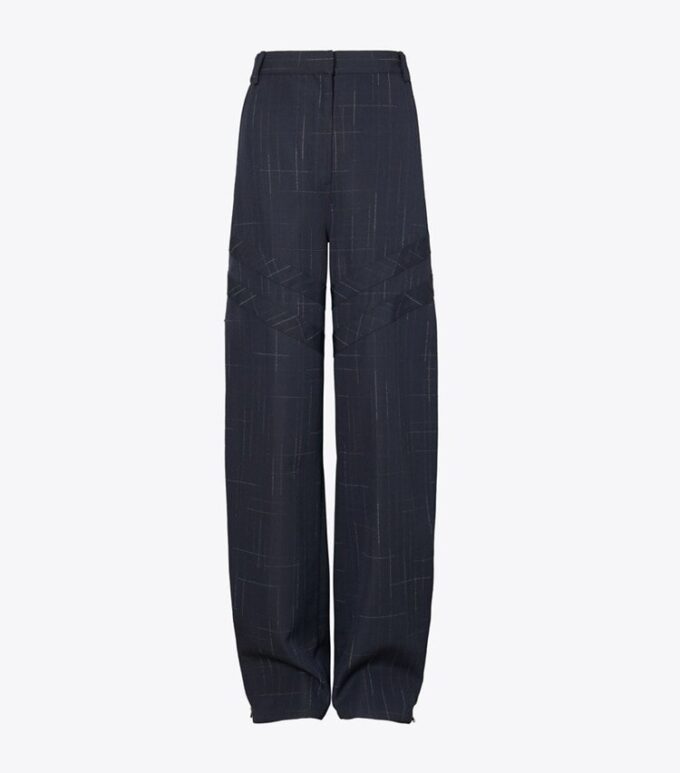 Pantaloni larghi in lana Pantaloni larghi in lana