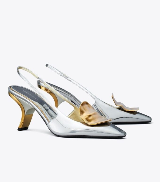 Patos Tacco slingback asimmetrico Patos Tacco slingback asimmetrico