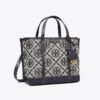 Perry T Monogram Borsa tote piccola a tre scomparti Perry T Monogram Borsa tote piccola a tre scomparti