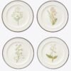 Piatti da insalata con fiori di lillà, set da 4 Piatti da insalata con fiori di lillà, set da 4