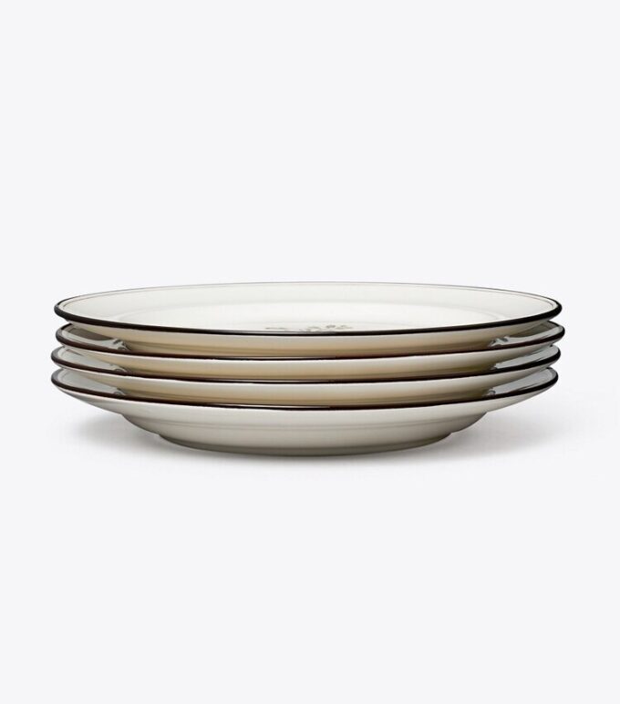 Piatti da insalata con fiori di lillà, set da 4 Piatti da insalata con fiori di lillà, set da 4