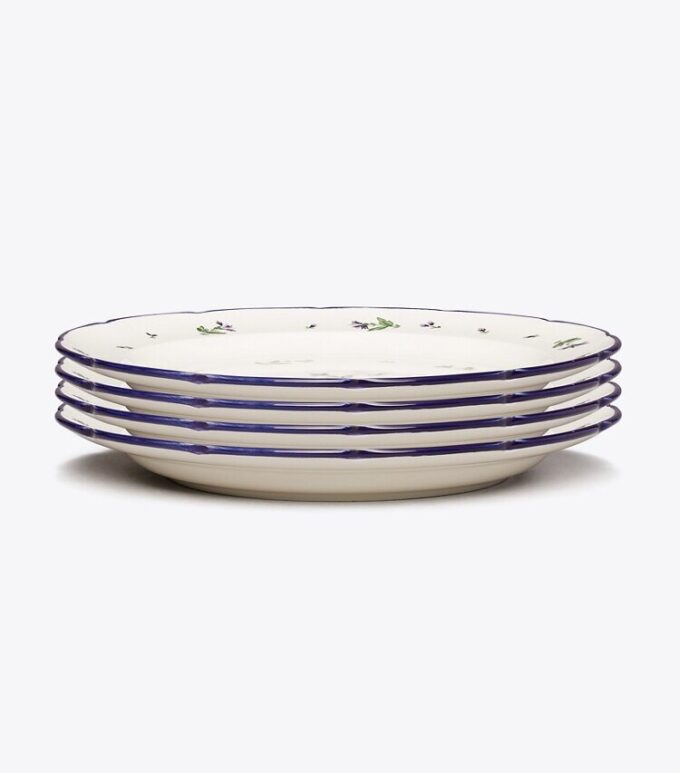 Piatti da insalata Jolie Fleur, set da 4 Piatti da insalata Jolie Fleur, set da 4