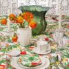 Piatti da tartina Lettuce Ware, set da 4 Piatti da tartina Lettuce Ware, set da 4