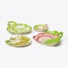 Piatti decorativi a forma di foglia, set di 4 Piatti decorativi a forma di foglia, set di 4