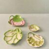 Piatti decorativi a forma di foglia, set di 4 Piatti decorativi a forma di foglia, set di 4