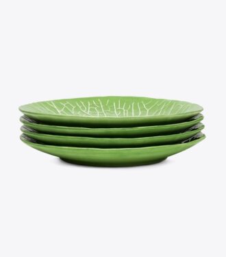 Piatto da insalata Lettuce Ware, set da 4