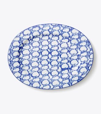 Piatto da portata ovale Spongeware