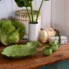 Piatto per crudité Lettuce Ware Piatto per crudité Lettuce Ware
