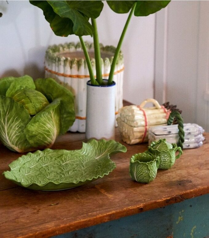 Piatto per crudité Lettuce Ware Piatto per crudité Lettuce Ware