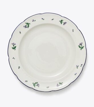 Piatto piano Jolie Fleur, set da 2