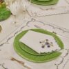 Piatto piano Lettuce Ware, set da 2