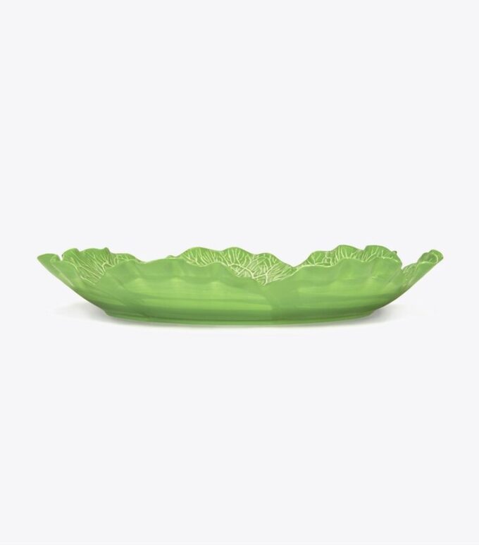 Piatto rotondo Lettuce Ware