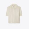 Polo con zip in popeline