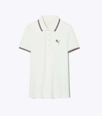 Polo da tennis in piqué tecnico
