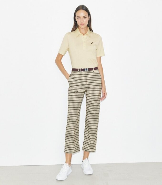 Polo in cotone con ricamo Birdie Polo in cotone con ricamo Birdie