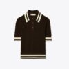 Polo in cotone pointelle Polo in cotone pointelle
