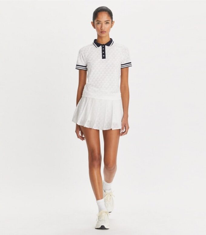 Polo in jacquard di spugna Polo in jacquard di spugna