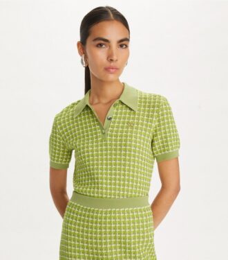 Polo jacquard