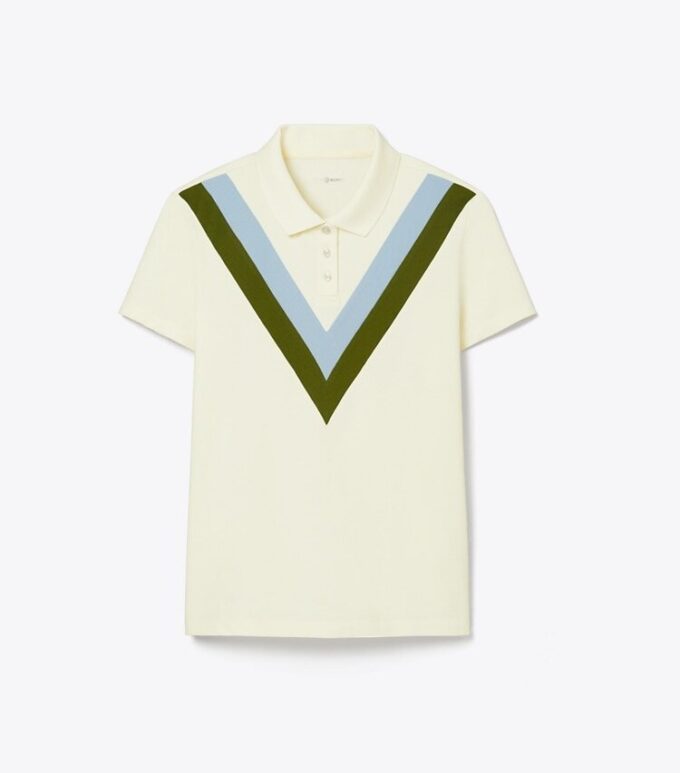 Polo piqué Chevron ad alte prestazioni Polo piqué Chevron ad alte prestazioni