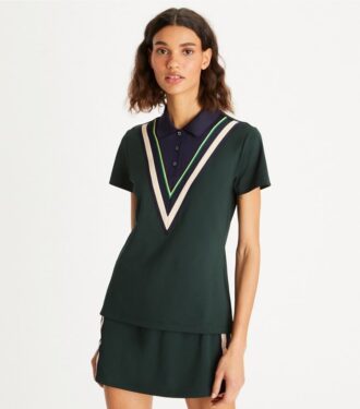 Polo Tech Piqué Chevron