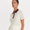 Polo vintage in cotone con colletto Polo vintage in cotone con colletto