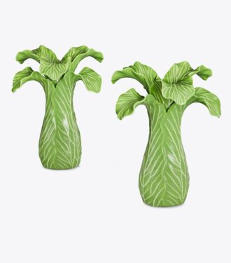 Portacandele Lettuce Ware, set di 2