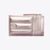 Portacarte con cerniera Fleming Metallic Square Quilt Portacarte con cerniera Fleming Metallic Square Quilt