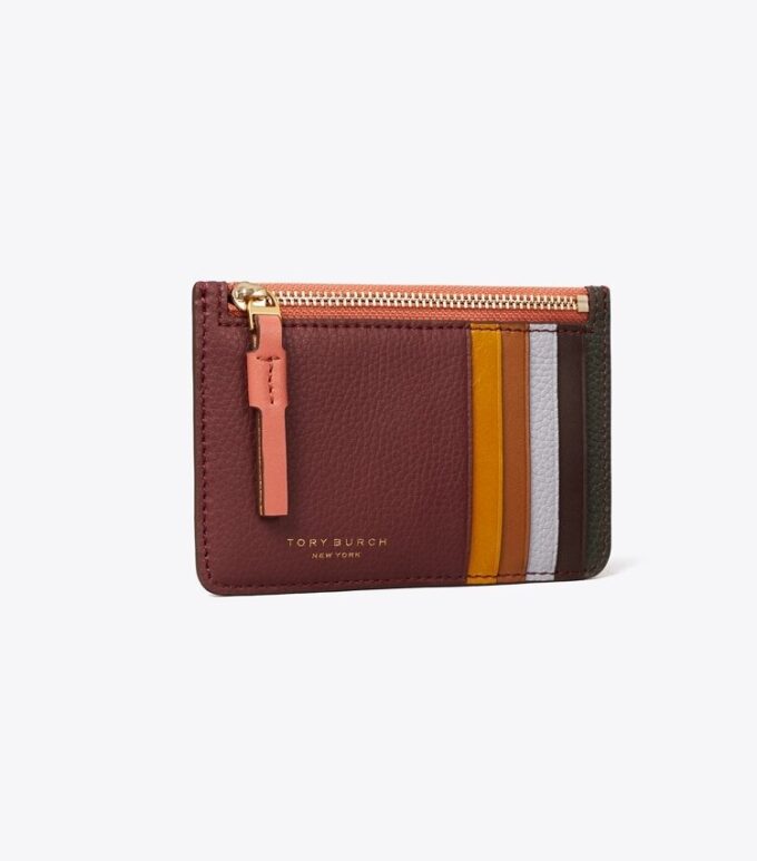 Portacarte con chiusura superiore a zip Perry Color-Block Portacarte con chiusura superiore a zip Perry Color-Block
