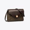 Portacarte con cordino in tela rivestita con T Monogram Portacarte con cordino in tela rivestita con T Monogram