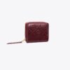 Portafoglio bifold con monogramma T Monogram in vernice goffrata Portafoglio bifold con monogramma T Monogram in vernice goffrata