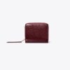 Portafoglio bifold con monogramma T Monogram in vernice goffrata Portafoglio bifold con monogramma T Monogram in vernice goffrata