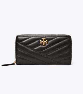 Portafoglio continentale con zip Kira Chevron