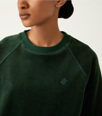 Pullover in velluto