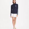 Pullover tecnico con mezza zip Pullover tecnico con mezza zip